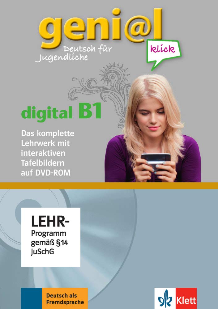 geni@l klick digital B1: Deutsch für Jugendliche. Lehrwerk digital mit interaktiven Tafelbildern DVD-ROM