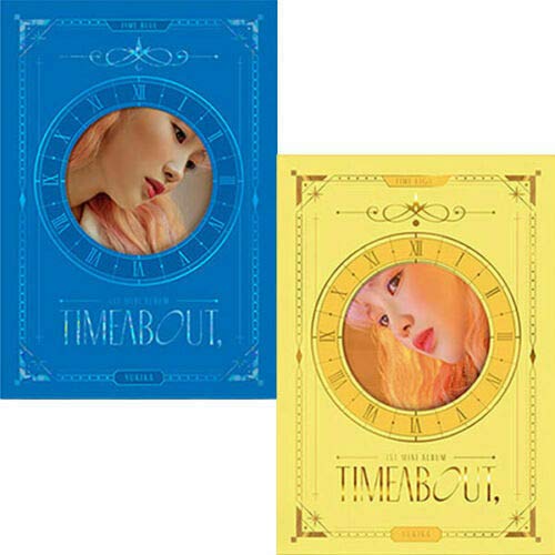 YUKIKA TIMEABOUT 1st Mini Album [ TIME BLUE + TIME LIGHT] 2VER SET. CD+ ...