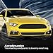 Compatible for Ford Mustang 2013-2014 RP Style Front Bumper Lip Lower Spoiler Wing Body 3PCs Set
