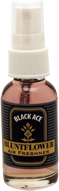 Glass Bottle Oil Based Concentrated Air Freshener & Oil Burner, Black Ace, 1 oz