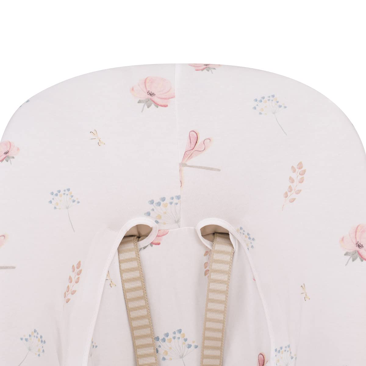 JYOKO KIDS Bezug kompatibel mit Stokke Newborn, Baumwollbezug für Babyaufsatz, Dragonfly