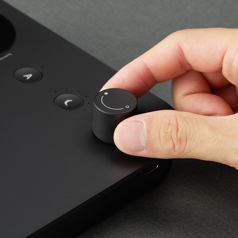 Miniatura 5 de La nueva lámpara (negro medianoche), lámpara de escritorio LED para oficina en casa, tecnología Dim2Amber, ajuste de temperatura de brillo y color,