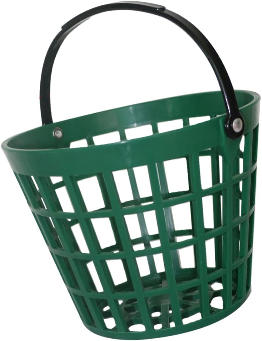 Kisangel Basket Golf Tees Bucket Golf Rack Golf Balls Cart Holder Golf Baskets Basket of Golf