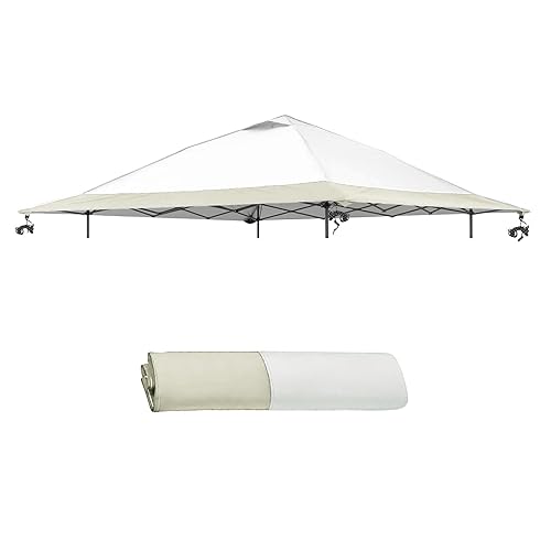 13x13 Canopy Replacement Top Cover,Single Tier Waterproof Instant Canopy Vented