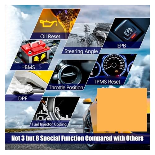Herramienta de diagnóstico coche OBD2 multimarca y lector de códigos de error para motor EOBD 4