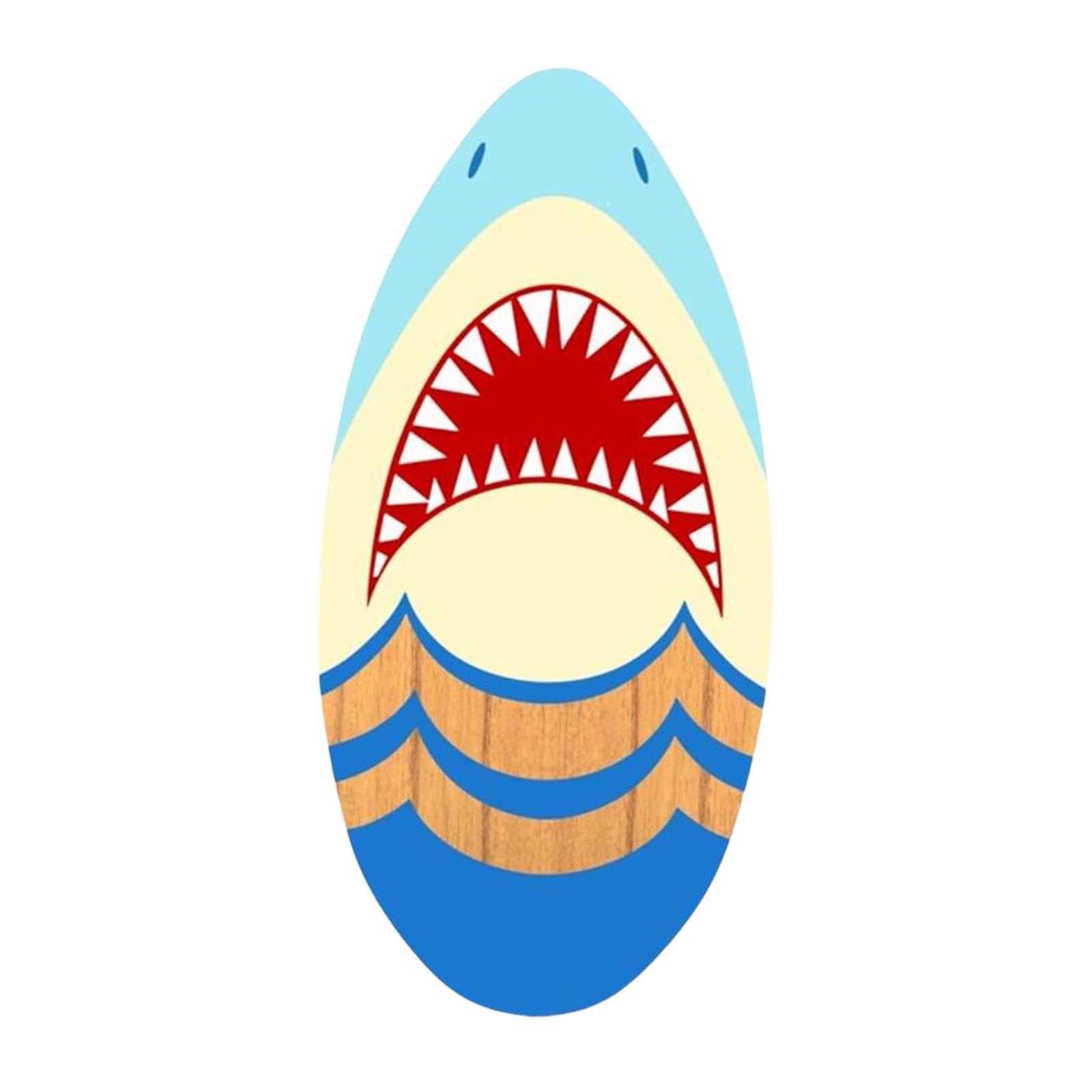 kowaku Skimboard Kleines Surfbrett, Skimboarding, Holz-Skimboard, Surfbrett Universal Strandspielzeug für Kinder, Teenager, Jungen, Mädchen, Männer, Frauen, Anfänger, 41 Zoll Stil a