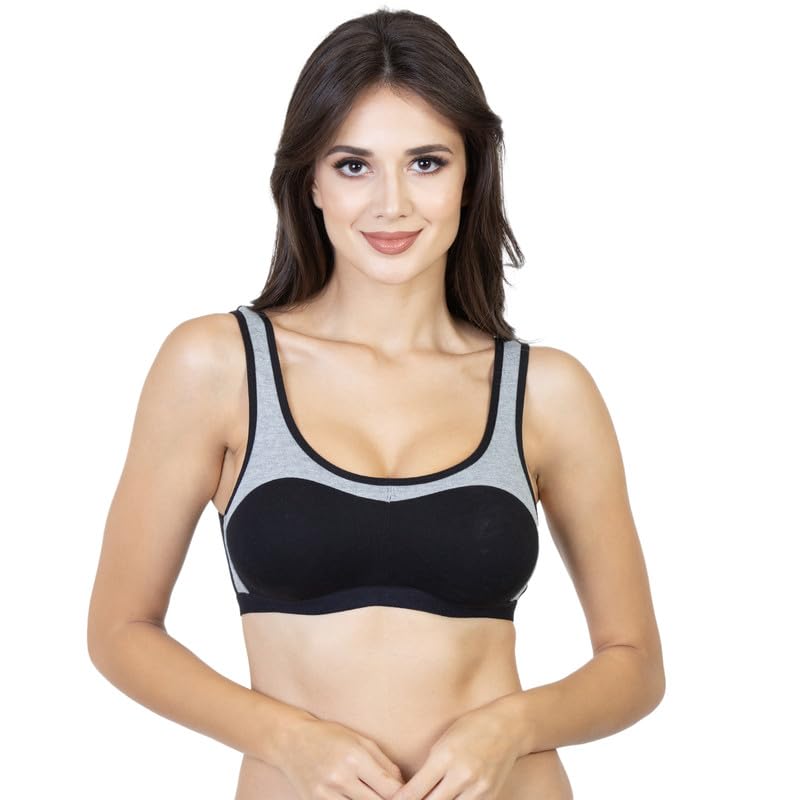 Envie 1044 Non Wired Non Padded Full Coverage Sports Bra
