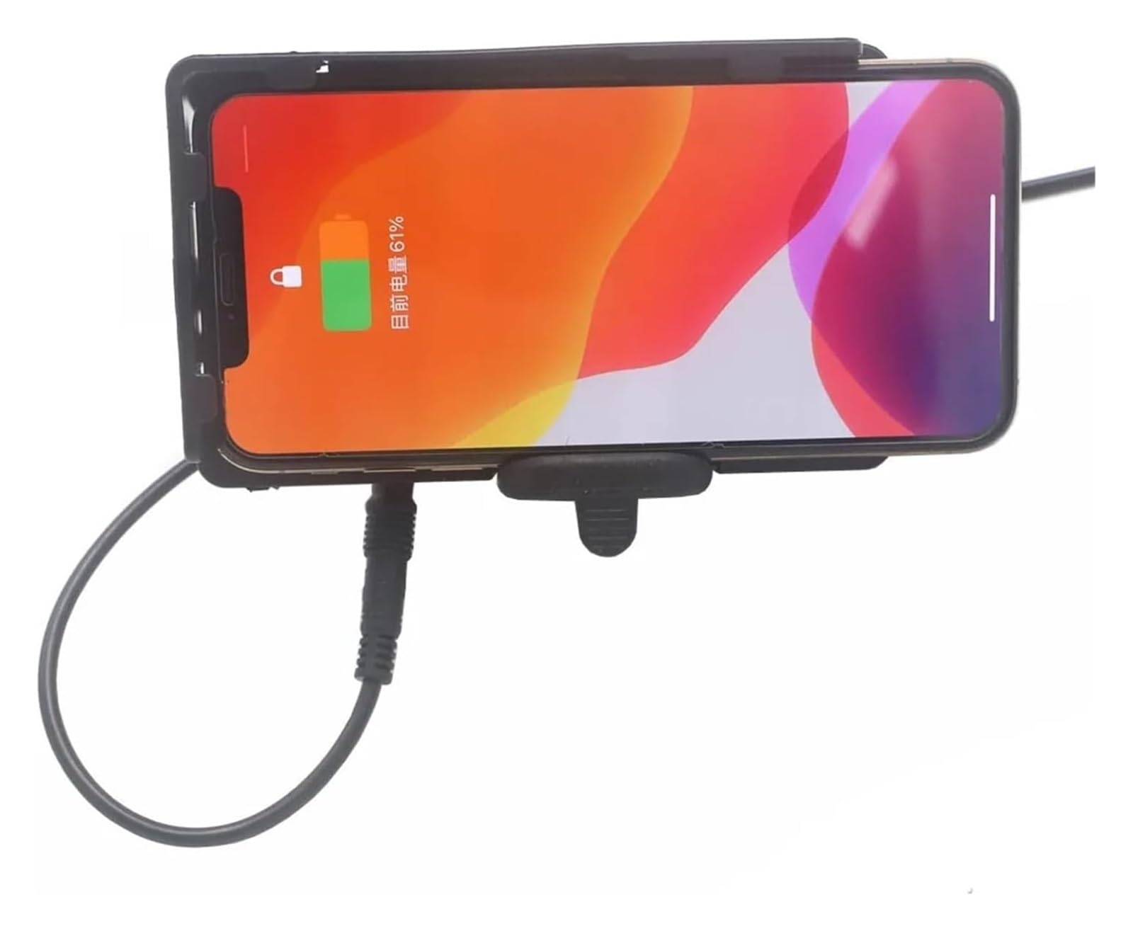 Support GPS Moto pour CRF1100L pour CRF 1000L pour Africa Twin 1100 L 2020 Support De Téléphone pour Moto Navigation GPS Chargement sans Fil(Mounting Kit)