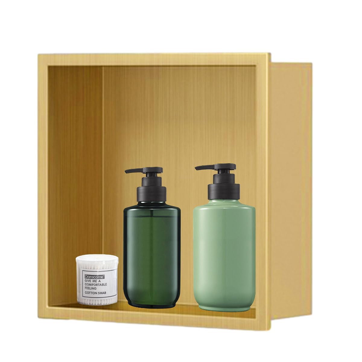Niche de douche contre la rouille grâce à l'étagère murale intégrée acier 304
