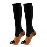 Cavulo Alpha Sole Compression Socks for Women Alphasole Compression Socks for Women Graduated Support for Running(1 Pair)