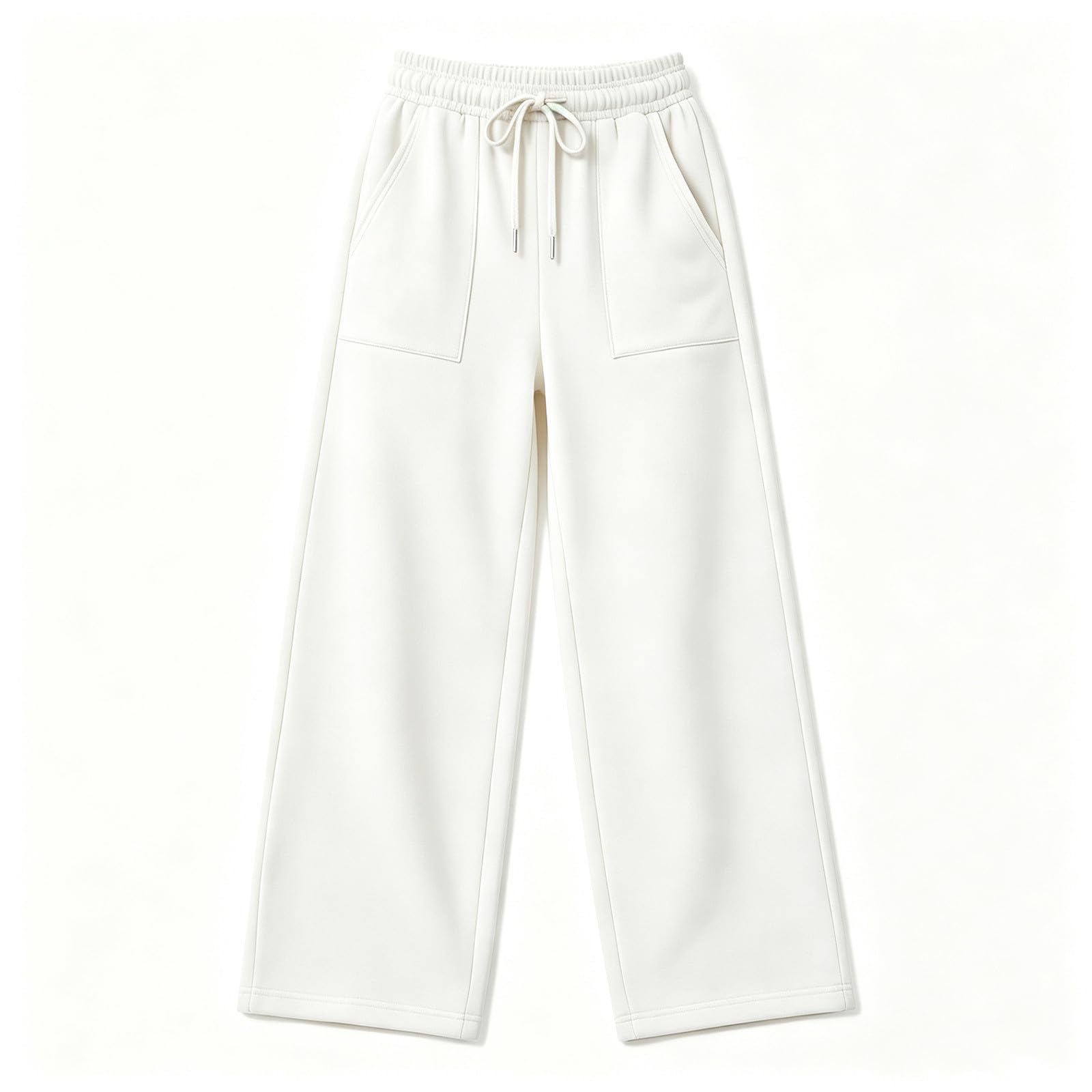 Hosen Damen Jogginghose Trainingshose Bequeme Damenhosen Freizeithose Baggy Outdoor Hosen Lässig Laufhose Joggpants Winter Sporthose Einfarbig Sweatpants Casual Sweathose mit Elastischer Gürtel