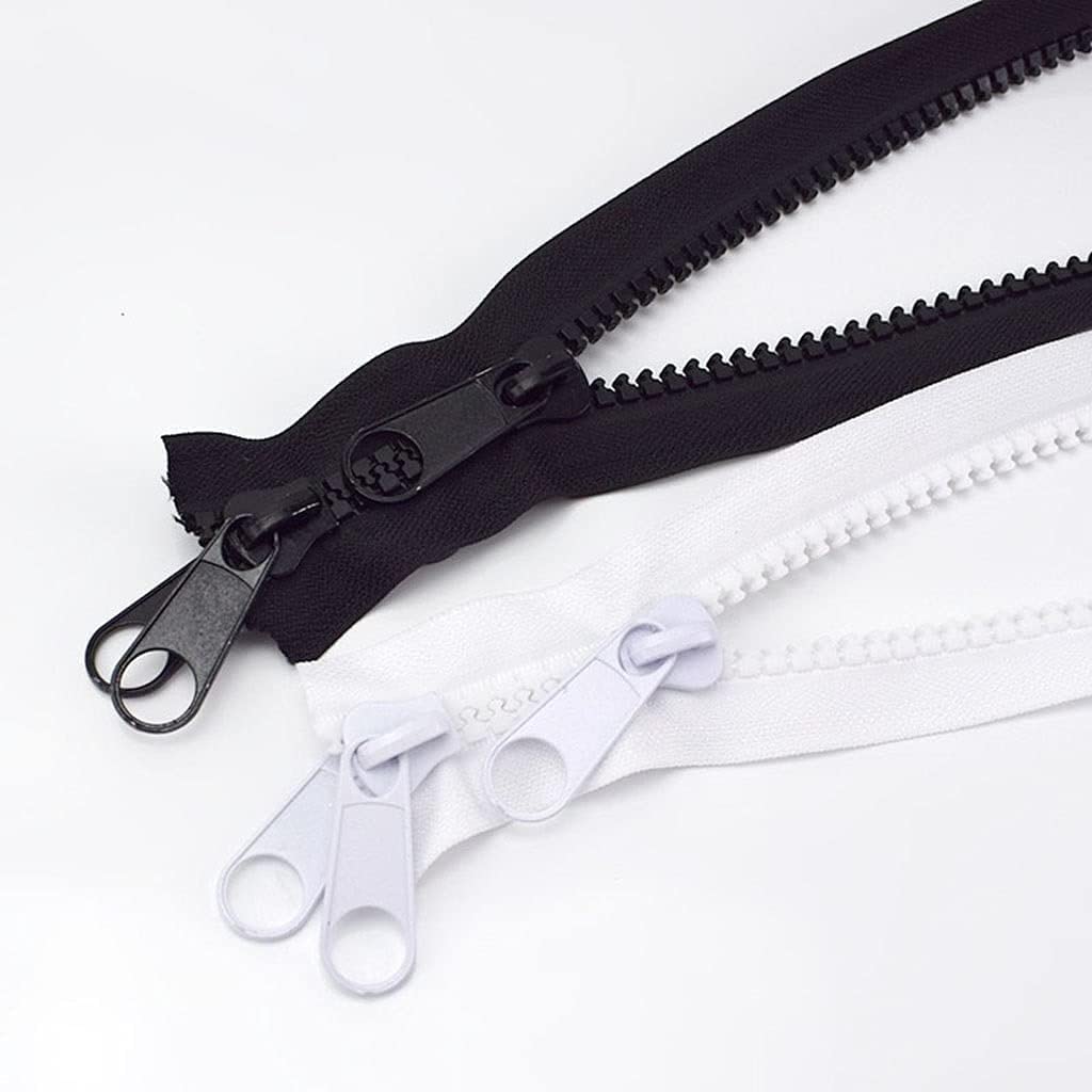 Resina 10#, estremità Aperta Mono/bifacciale for Accessori Fai da Te for Zaini Viaggio all'aperto(Black,1 Meter)