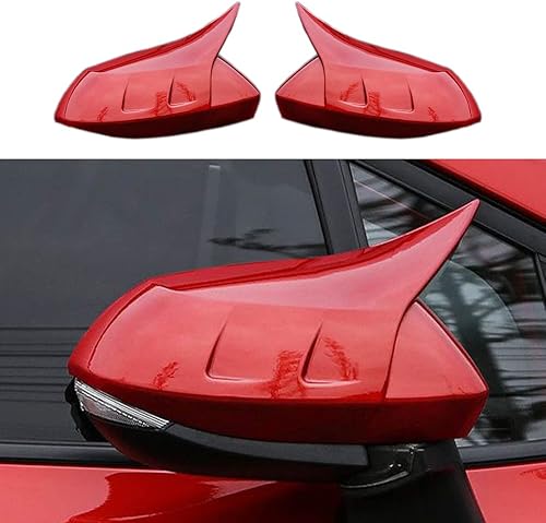 BOYUER 2 tapas protectoras para espejo retrovisor lateral del automóvil, accesorios de decoración exterior para Toyota Corolla 2020 2021 2022 2023