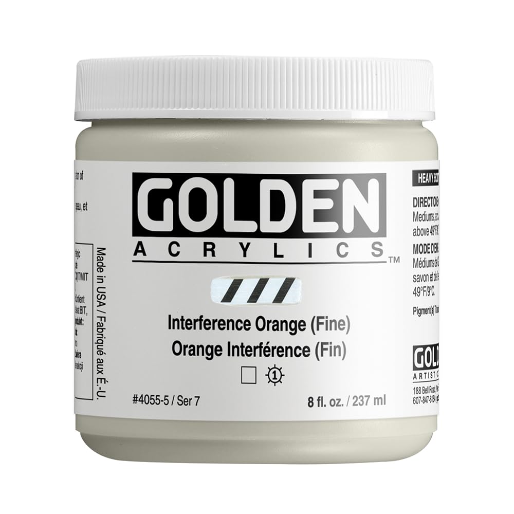 Golden : Heavy Body Acrylic Paint : 236ml : Medium Magenta
