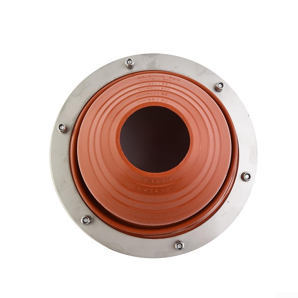 Zilimontt Kit intermitente de tienda de campaña grande, kit intermitente de chimenea para estufa de leña, kit de intermitencia de tienda de campaña, kit de estufa de tienda de campaña, tubo de