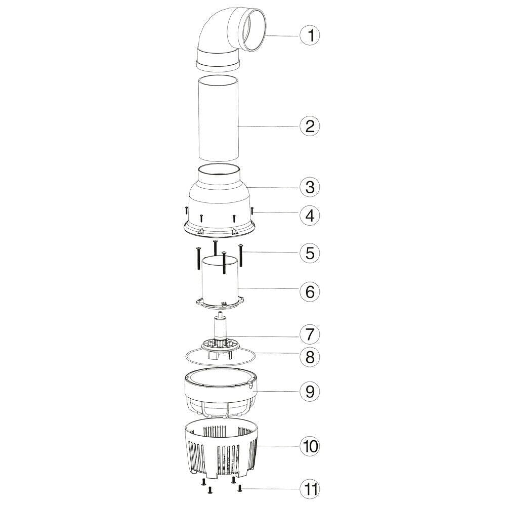 Helloshop26 - Bomba de agua de cuenca, filtro de filtración, cursos de agua eco acuario pequeño estanque eco de alta eficiencia, 22000l/h, 95 vatios 16_0002096