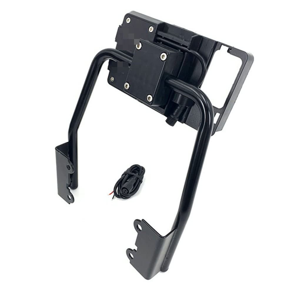 Stojak Na Motocykl Uchwyt Na Telefon Komórkowy GPS Płyta Montażowa Dla B&MW Dla F750GS Dla F 750 GS Uchwyt Na Telefon Komórkowy Uchwyt do nawigacji na telefon motocykla(Wireless charger)