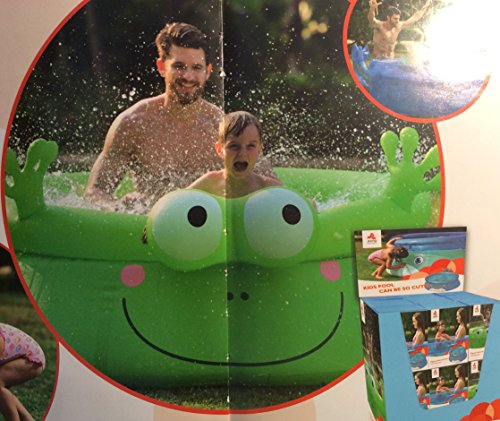 Jilong Frog Pool Ø 175 x 62 cm Quick-Up kinderzwembad in kikkerdesign kinderzwembad zwembad zwembad zwembad voor tuin en… - Image 4