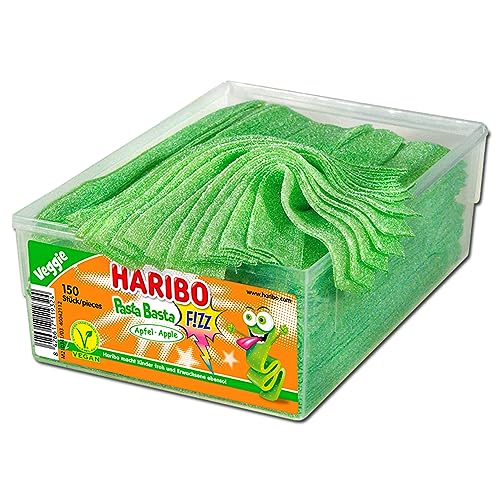 HARIBO - Pasta Basta - Fruchtgummi - Apfel - Box mit 150 Stück 1