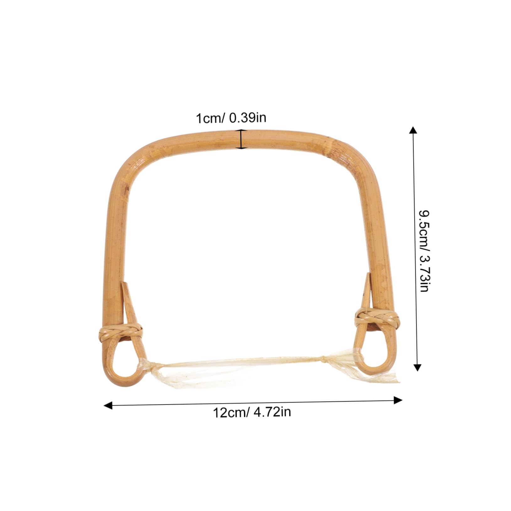 Cabilock Rattan Teapot Handle Replacement for Ceramic Pottery Heat-resistant Decorative Design for Japanese Teapots Various Tea Pots Stylish Handbags