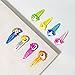 Baby Shark Kids Hair Clips for Girls Snap Clips 8 Pack Multi Color Ages 3+