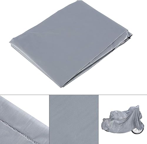 Miniatura 7 de Funda impermeable para motocicleta, impermeable para lluvia, a prueba de polvo, universal, impermeable, para exteriores, compatible con ciclomotor,