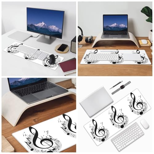 Tapis de souris de jeu étanche contre les glissements de clavier