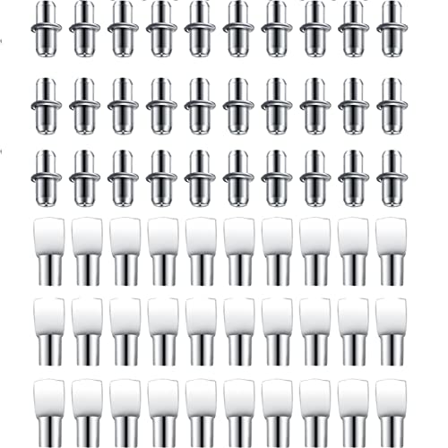 Pioli di supporto per scaffali, 60 pezzi per