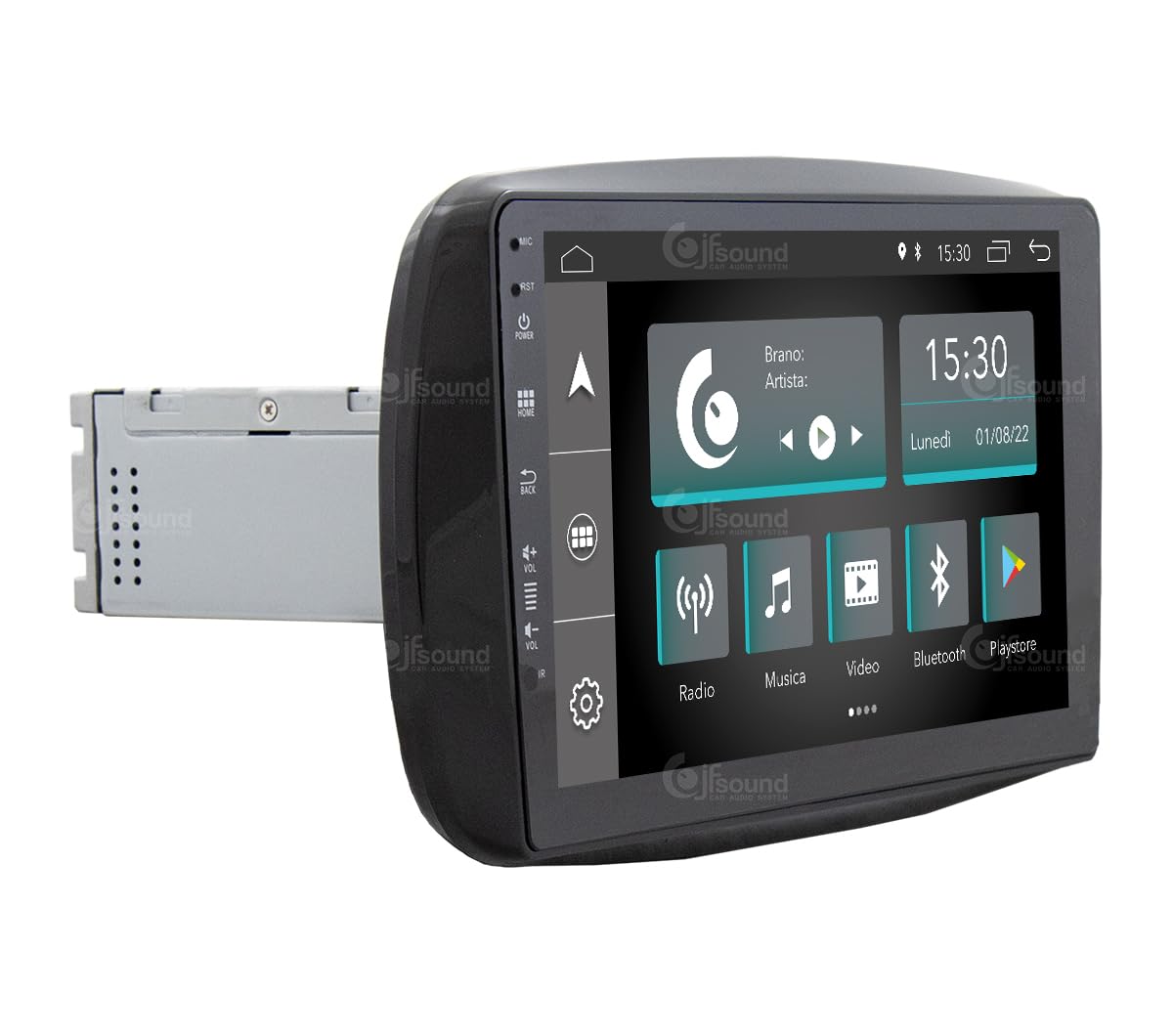 Jf Sound Autoradio Personalizzato Per Smart Con Navigatore TomTom - 9 Pollici Android 8 Core GPS DAB WiFi - 2