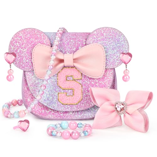 Image of mibasies Toddler Purse Gifts for Girls: 3 Year Old Girl Gifts, Girl Toys Purse Set