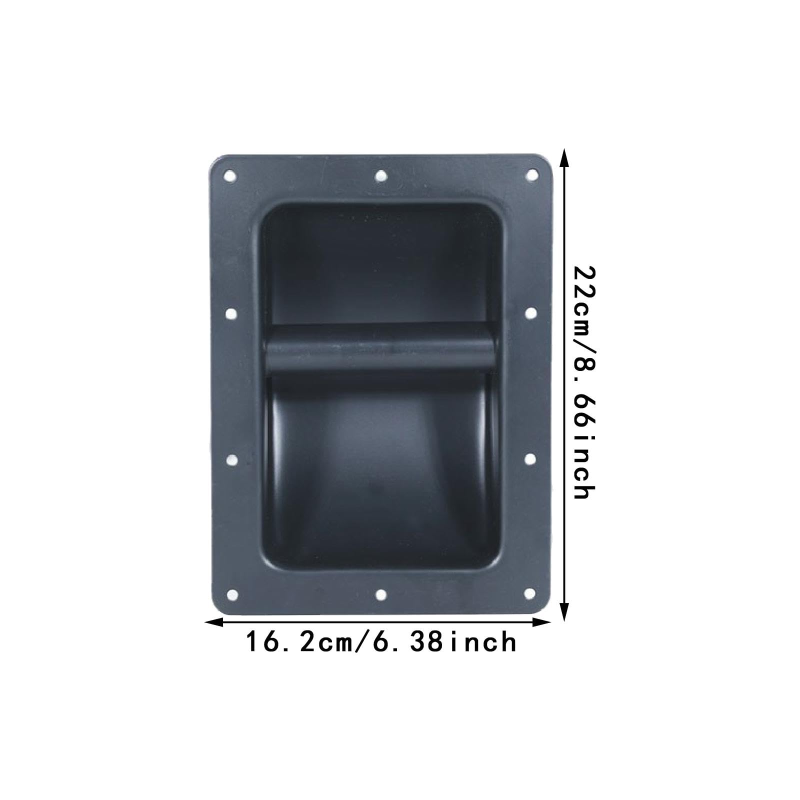 Lot de 2 poignées d'enceintes légères, Accessoires pour armoires, poignées latérales pour étuis chargés, de Poitrine, Portables et Robustes, M