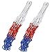 Gurxi Rete da Basket Reti Sostituzione Rete Canestro 12 buche Basket Sostituzione Rete da Basket Reti Professionali per Canestro da Basket Nylon Resistente alle Intemperie per Sport Indoor All'aperto