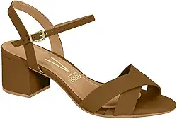 Sandália Vizzano Salto Bloco -Médio Feminina