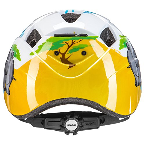 uvex Kid 2 - Lightweight Kids Bike Helmet for Children - Individual Fit - Upgradeable with an LED Light - Desert - 46-52 cm - Image 3