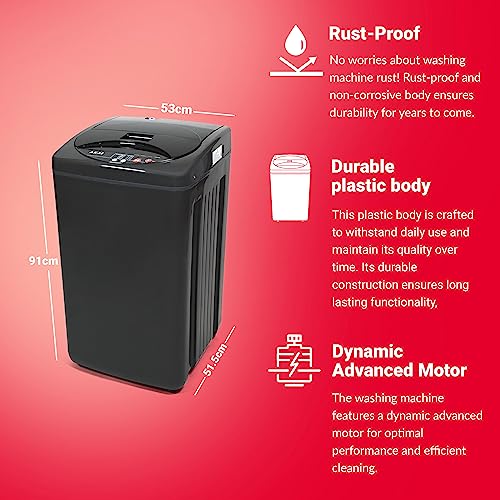 Image of Akai 6.5 Kg Fully-Automatic Top Loading Washing Machine (AKFA- 65DBBPF)