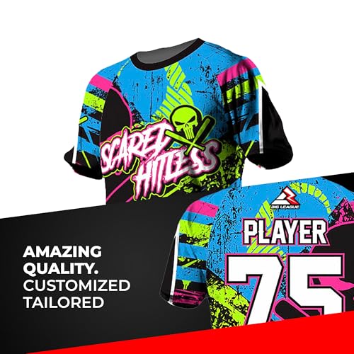 Custom Softball Softpitch Jersey Unisex Sports T-Shirts Personalized Printed Name Number for Men Women Youth Size YS-5XL miniatura 2