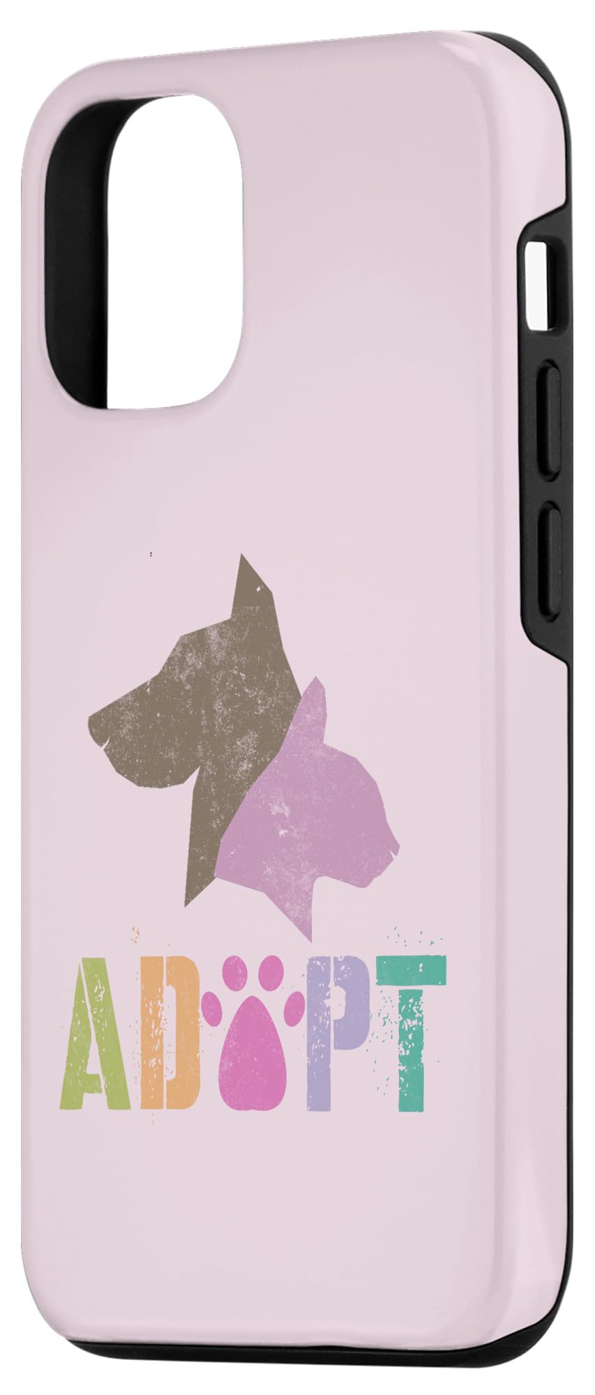 iPhone 15 Vintage ADOPT Animal Shelter Cats Dogs Adoption Saving Mode Case - Image 2