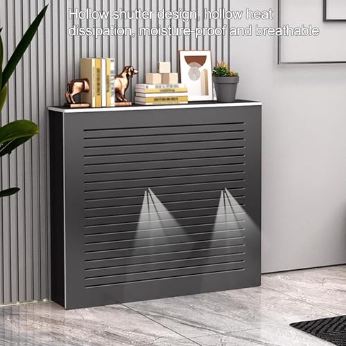 Mueble con cubierta para radiador eficiente que optimiza calor en estancias compactas 6
