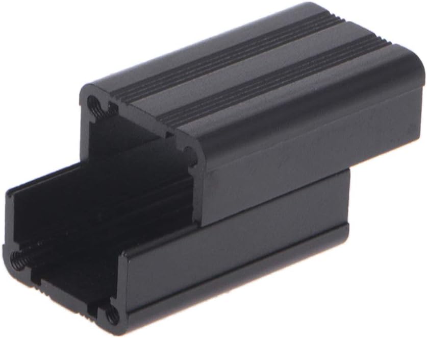 New Extruded Electronic Project Aluminum Enclosure for Case Black 40x25x25mm