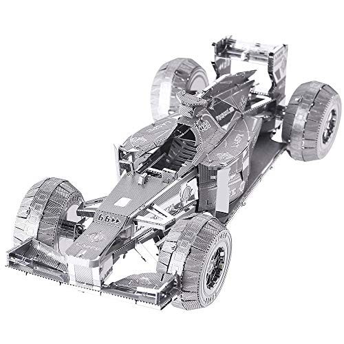Piececool 3D Puzzle Metall Formel Rennen, 3D Metall Puzzle Automodell für 340 Edelstahl, Ganzes Metal, 1:1 Wiederherstellen Sammlung… – Ansicht 1