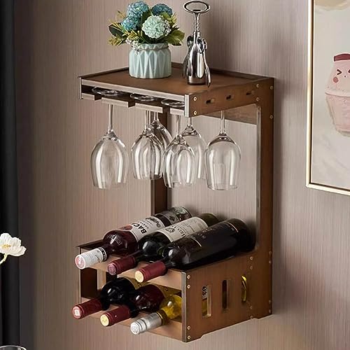Soporte para Botellas de Vino de Bambú de 3 Niveles miniatura 2