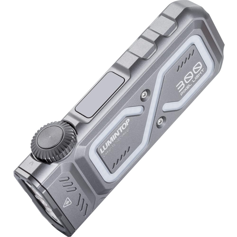 Photo 1 of LUMINTOP Pixel Light Flat Rechargeable Flashlight