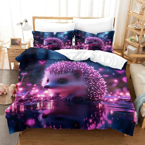 Housse de couette hamster 200x200cm en microfibre de qualité supérieure effet 3D - 3