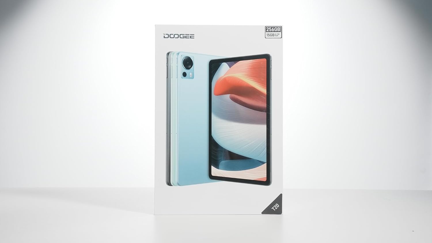 DOOGEE T20 Android 12 Tablet 10,4 Pollici 15GB+ 256GB(TF 1TB)/16MP/8300mAh/4G LTE+5G WiFi/Octa-Core/OTG/GPS/Type-C/Dual SIM/3.5mm Headphone Jack-2023 Tablet