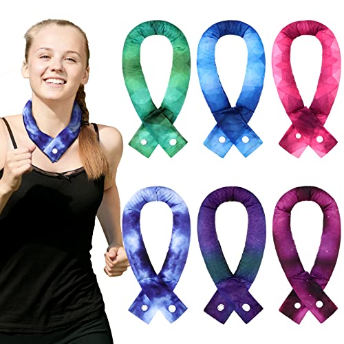 Image of Xuhal 6 Pcs Cooling Neck Wraps Cooling Bandana
