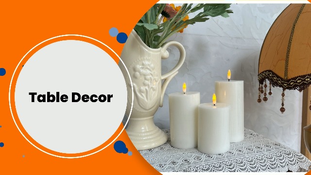 Image of Flickering Flameless Candles with Remote, Real Wax Battery Operated Candles with 10-Key Timer, Realistic 3D Wick White LED Candles for Party Home Wedding Holiday Festival, Gifts for Mom