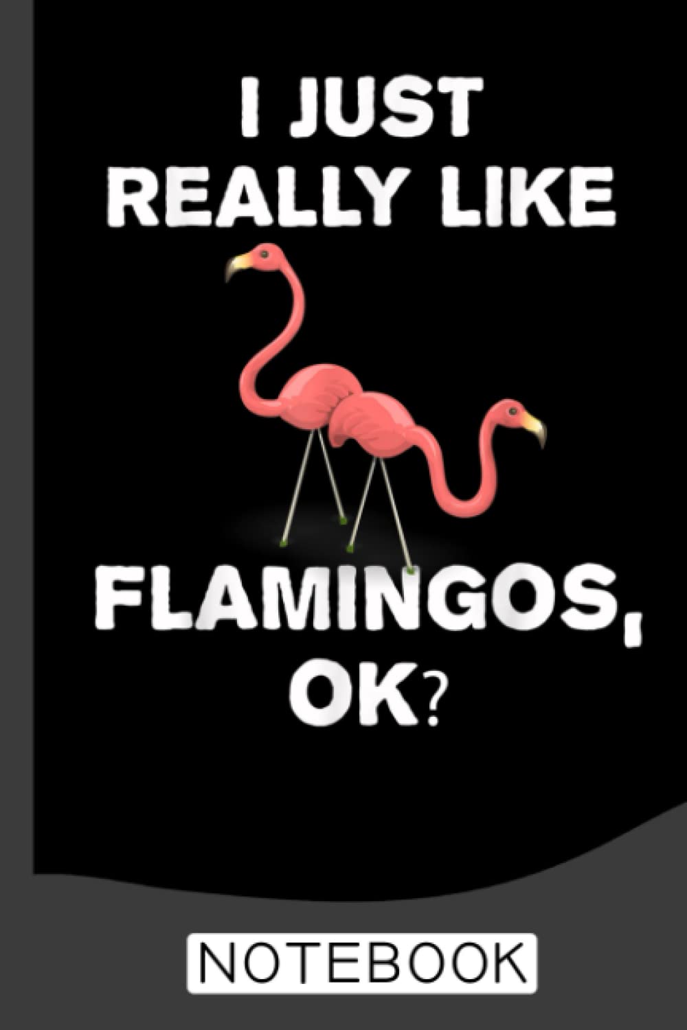 I Just Really Like Flamngos Notebook: blank lined flamingo gift note book, flamingos party gift, amazing flamingo birthday gift, be flamazing ... you are awesome gift