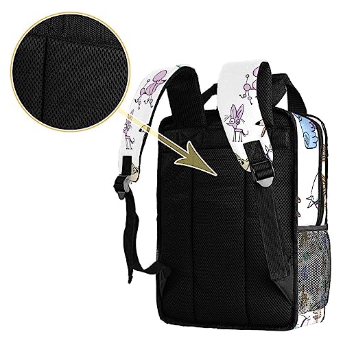 Cartable pour filles et garçons idéal pour l'école et les sorties - 4
