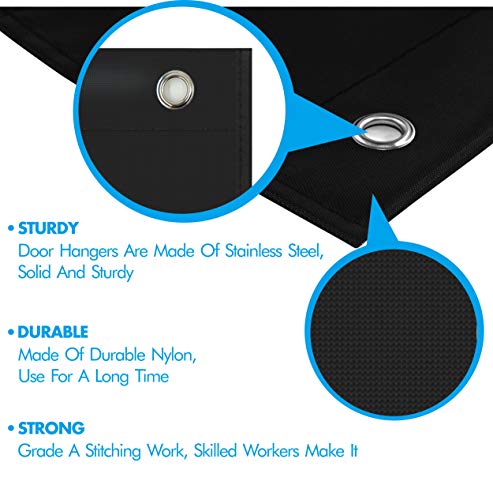 Vantasii Organization Pocket Chart, Wall File Organizer Folder With 5 File Pockets, 5 Dry-Erase Name Cards Plus 2 Over Door Hooks, 14 X 28 Inch #TOP2