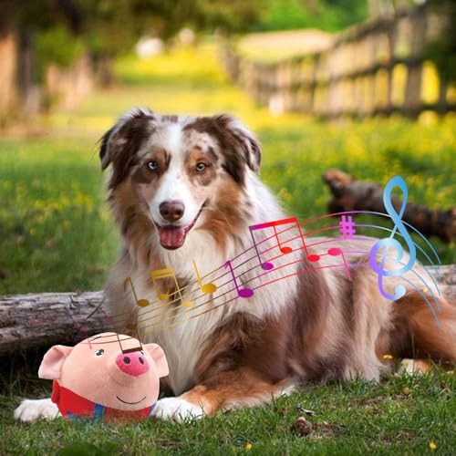 Rowpoz Active Moving Pet Plush Toy, 2024 New Interactive Dog Toy For Boredom Squeaky Dog Toys For Small Dogs Moving Dog Ball Toy thumb #5